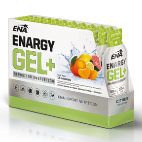 Enargy Gel+  Con Cafeína 12 Unidades