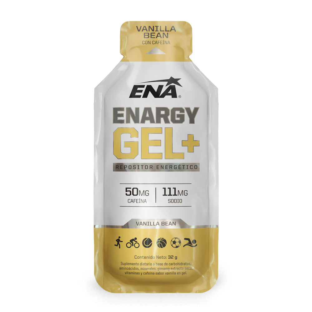 Enargy Gel+  Con Cafeína 12 Unidades